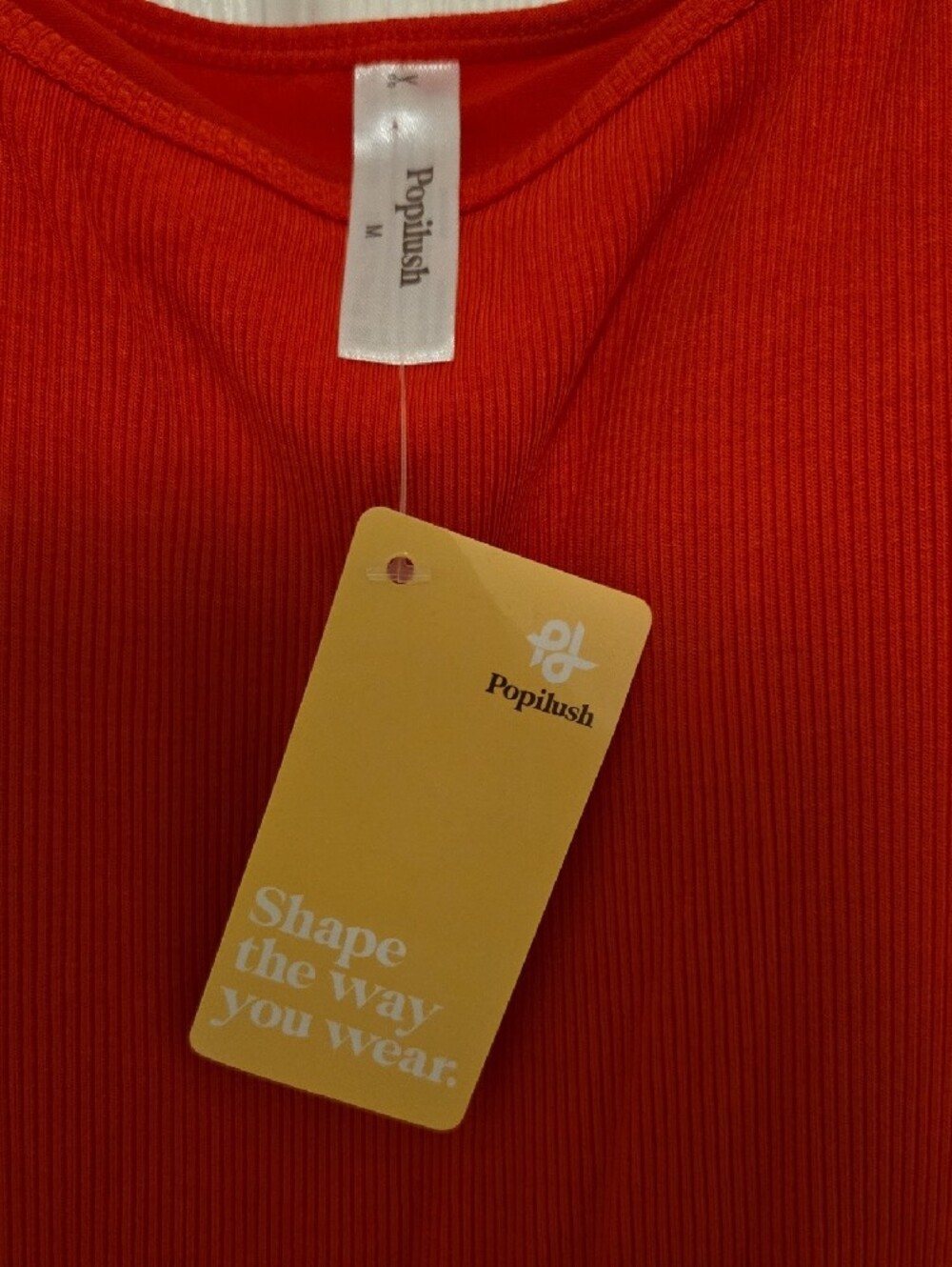 Popilush Sculpting Dress In Red NWT - Picture 2 of 3